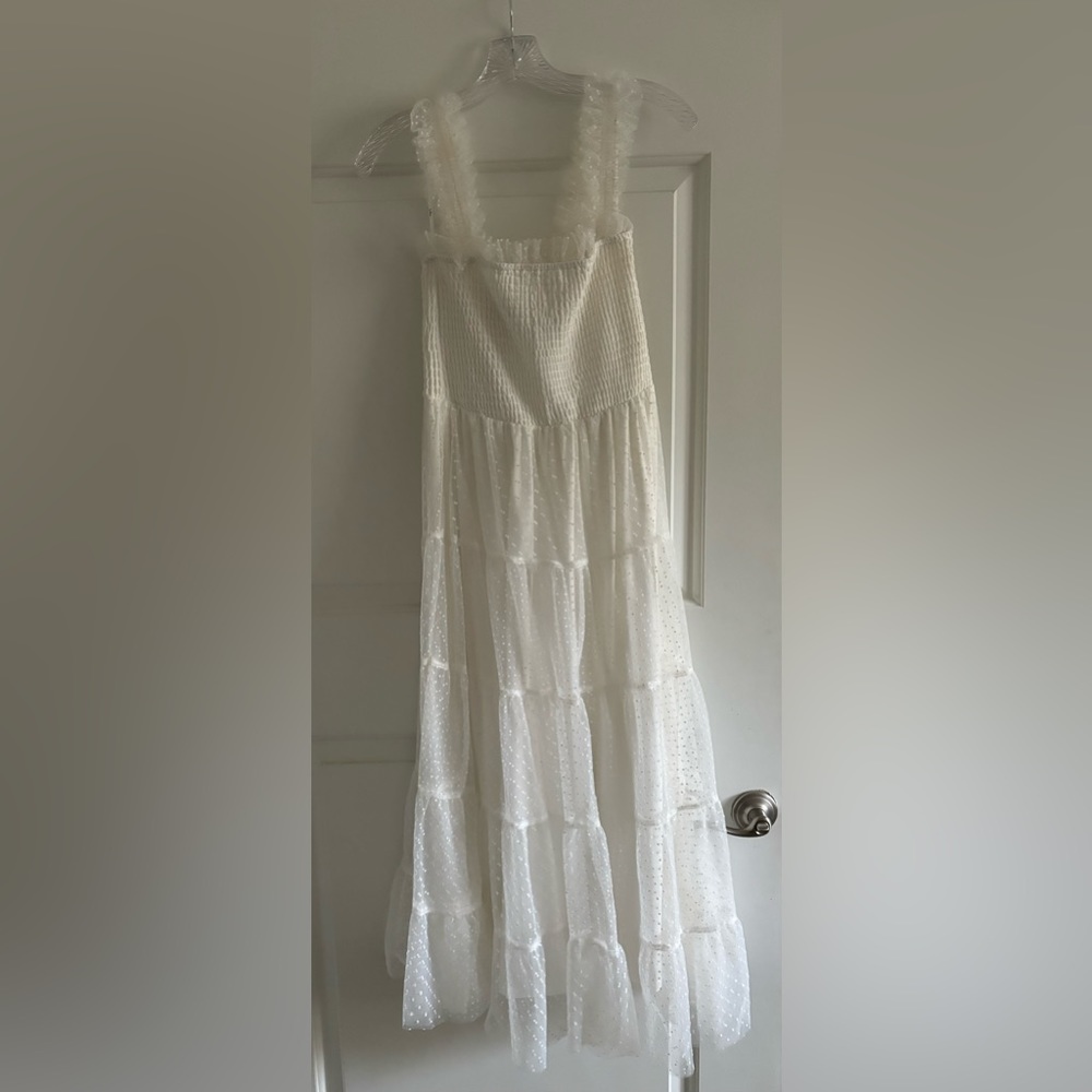 Ruffled Tiered Midi Dress - Picture 5 of 5
